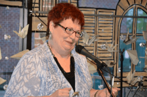 Storyteller Geraldine Buckley. Photo courtesy of Better Said Than Done.