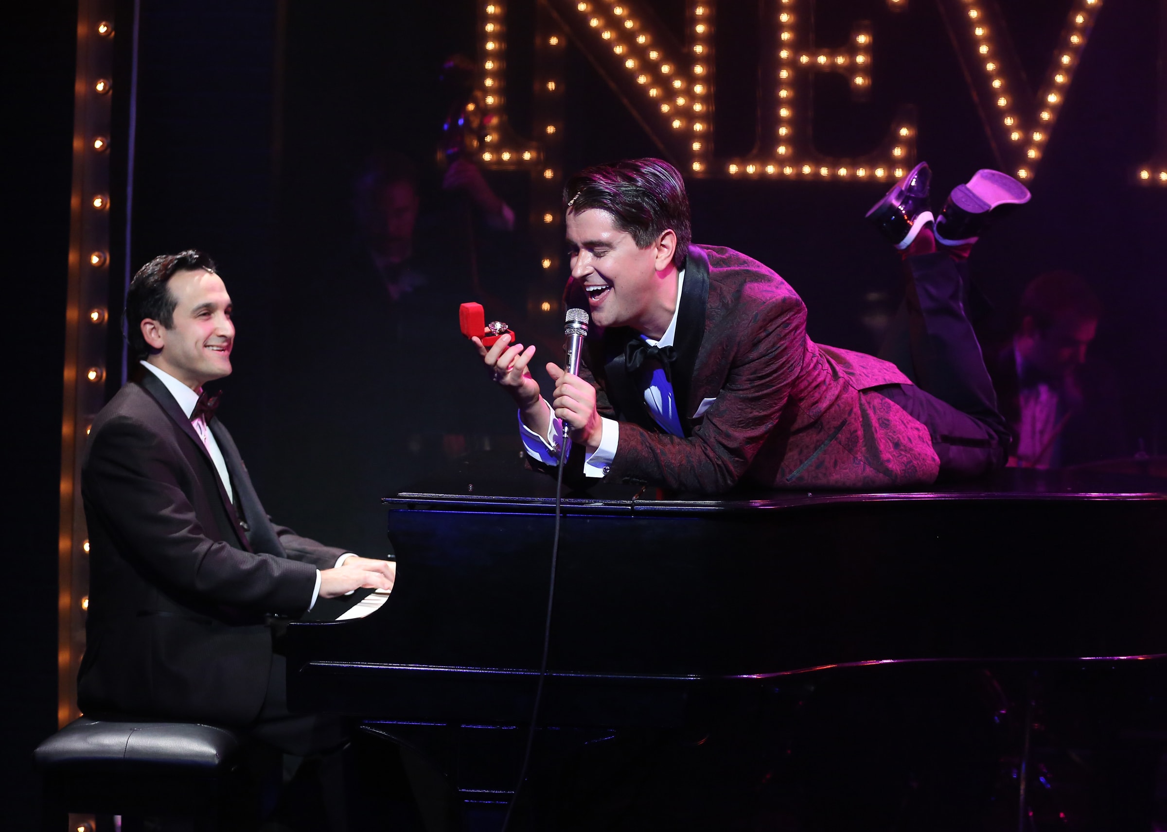 Jeremy Cohen and Sam Bolen. Photo by Carol Rosegg.