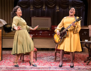 Ayana Reed (Marie) and Roz White (Rosetta) in ‘Marie and Rosetta.’ Photo by Stan Barouh.