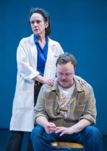 Susan Rome as Roz and Tom Story as Ray in Roz and Ray. Photo by C. Stanley Photography.