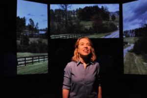 Brianna Goode in How I Learned to Drive. Photo by Matthew Randall.