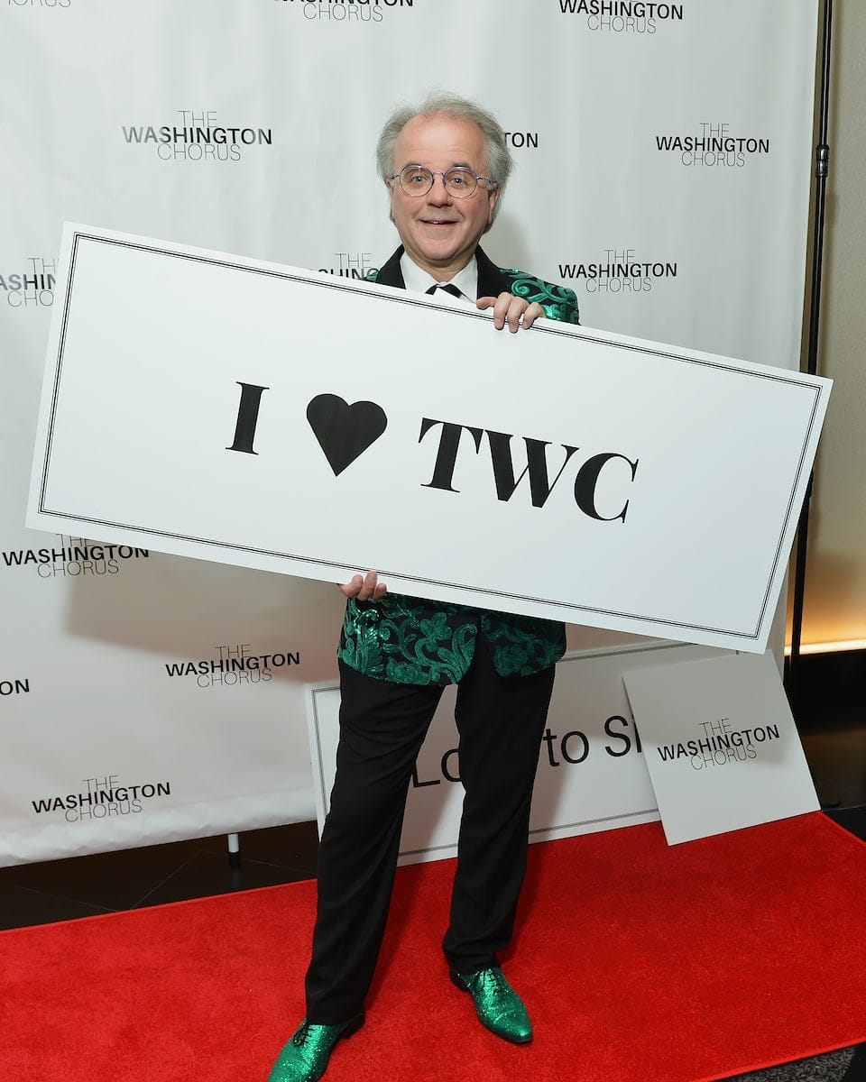 The Washington Chorus Artistic Director Christopher Bell. Photo by Shannon Finney.