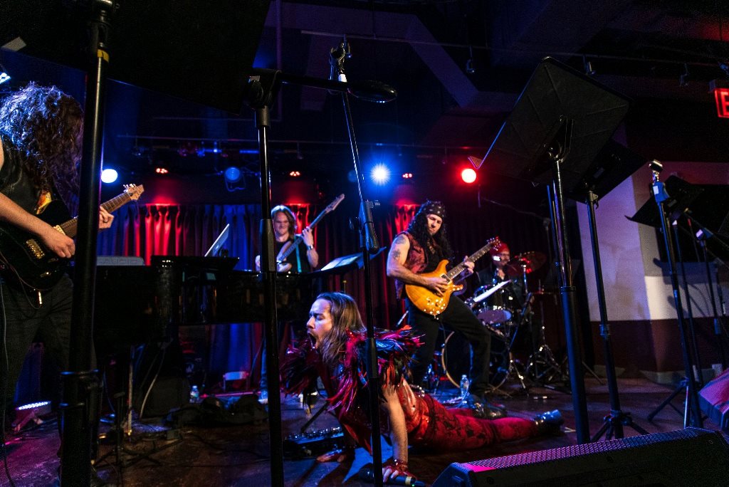 Sean Matthew Whiteford and the band. Photo by Matt Yeager.