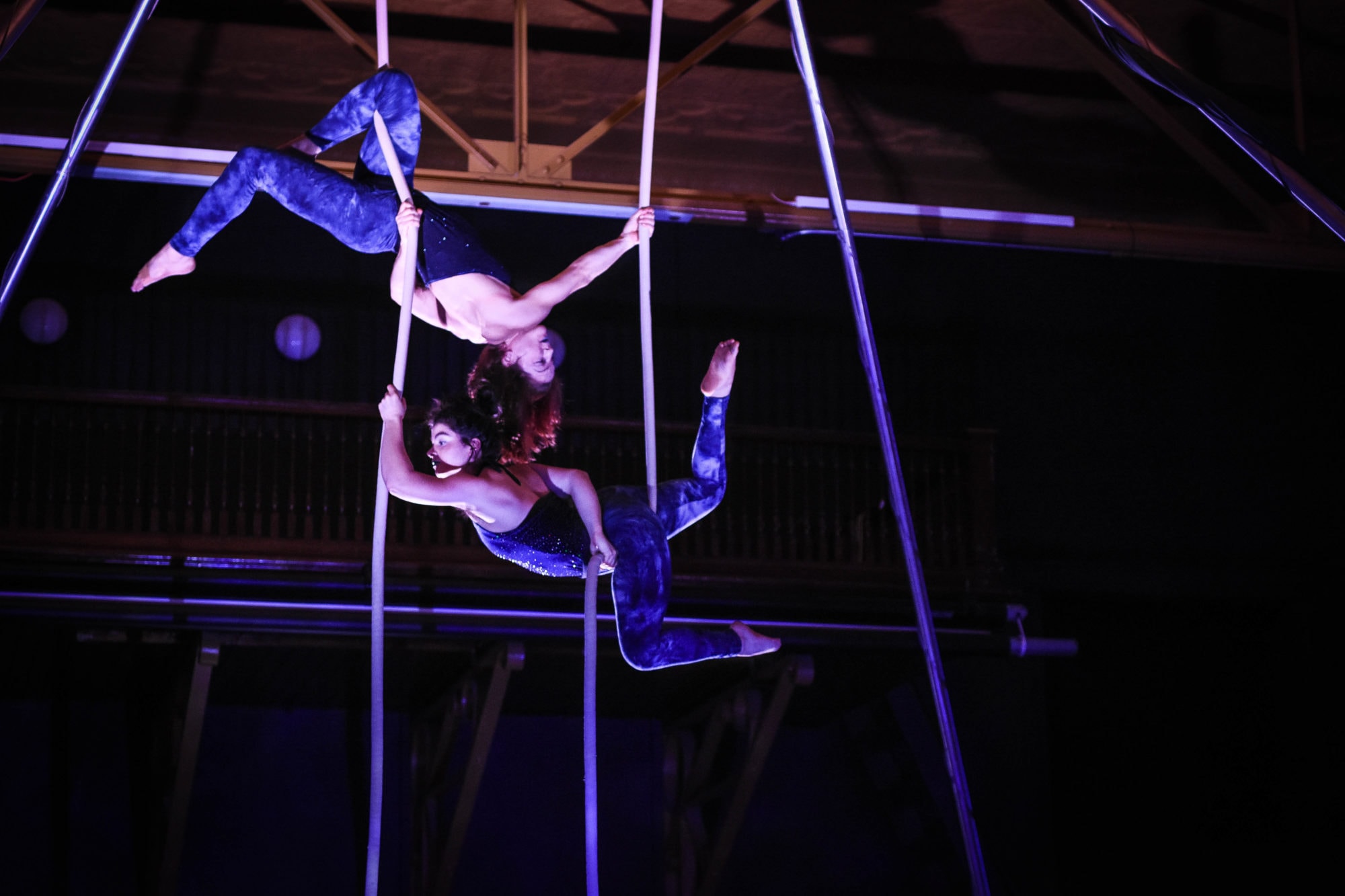 Molly Graves and Jess Hill of Big Teeth Performance Collective. Photo by Anastasia Strange/Seriffim Photography.