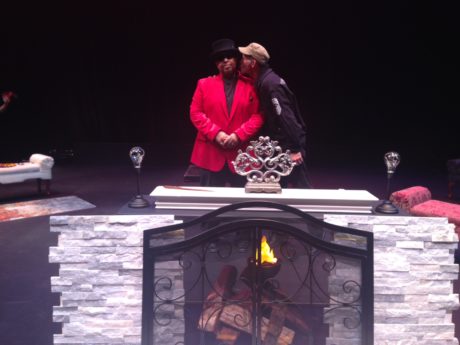 Tillmon Figgs and Todd Leatherbury in 'No Exit.' Photo courtesy of Live Garra Theatre.