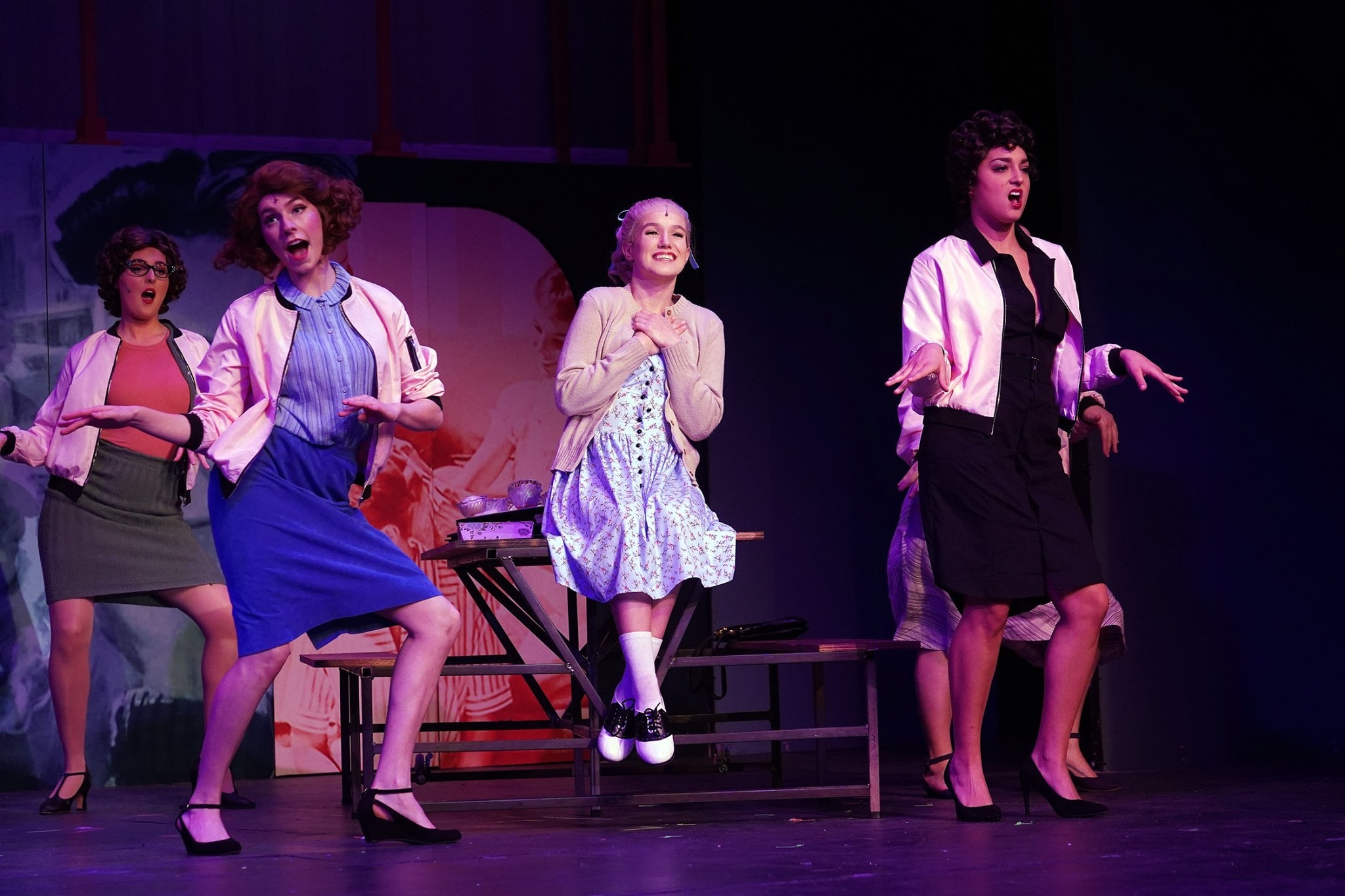 'Grease' plays through March 15 at Riverside Center for the Performing Arts. Photo courtesy of Riverside Center for the Performing Arts.